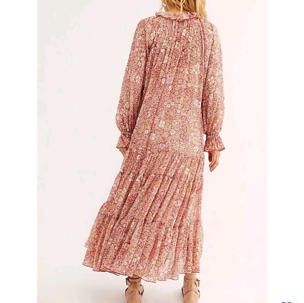 Free People NWT Feeling Groovy Maxi Dress - Picture 7 of 7